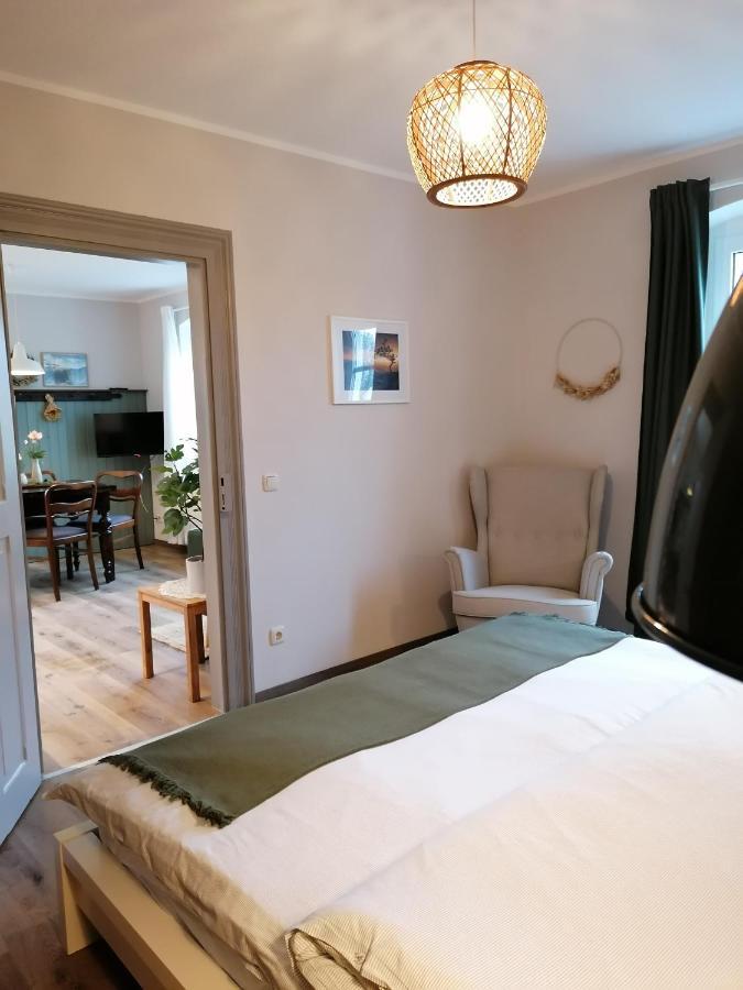 Urlaubsfreude Biedermann Haus Gluecksstein Ferienwohnung Smaragd Bad Schandau Exterior photo